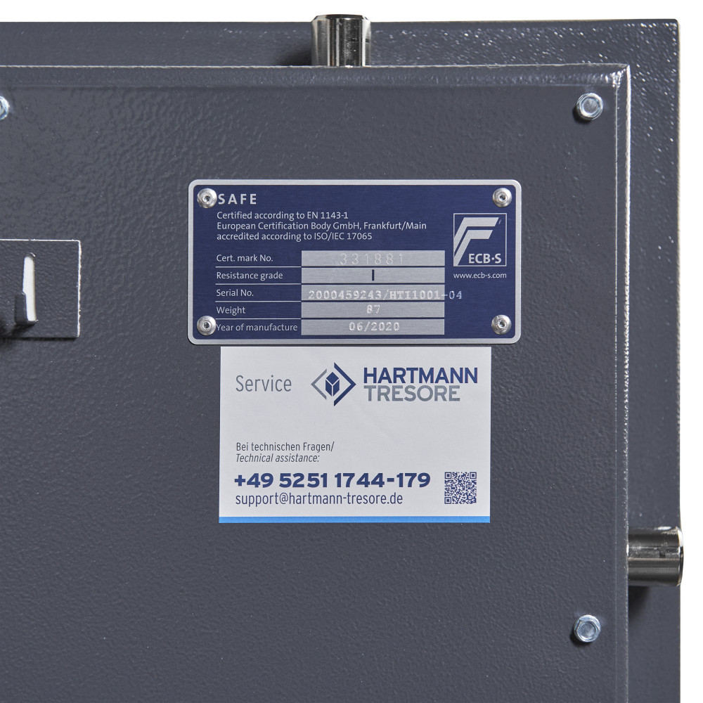 HTI 1001-04 Wertschutzschrank